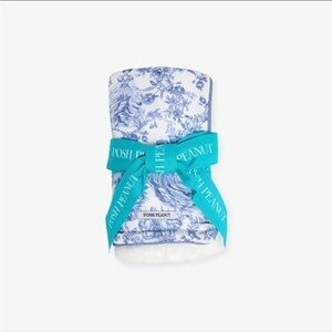 Posh peanut briar mini plush blanket NWT